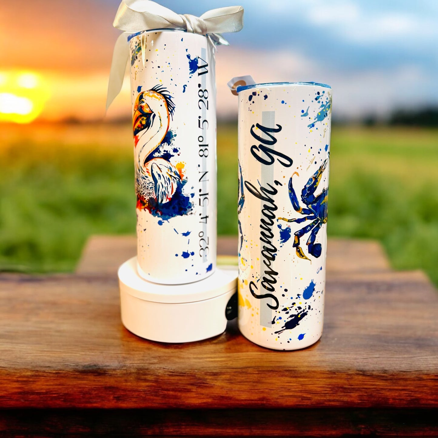 Coastal Original Artwork 20oz Tumblers