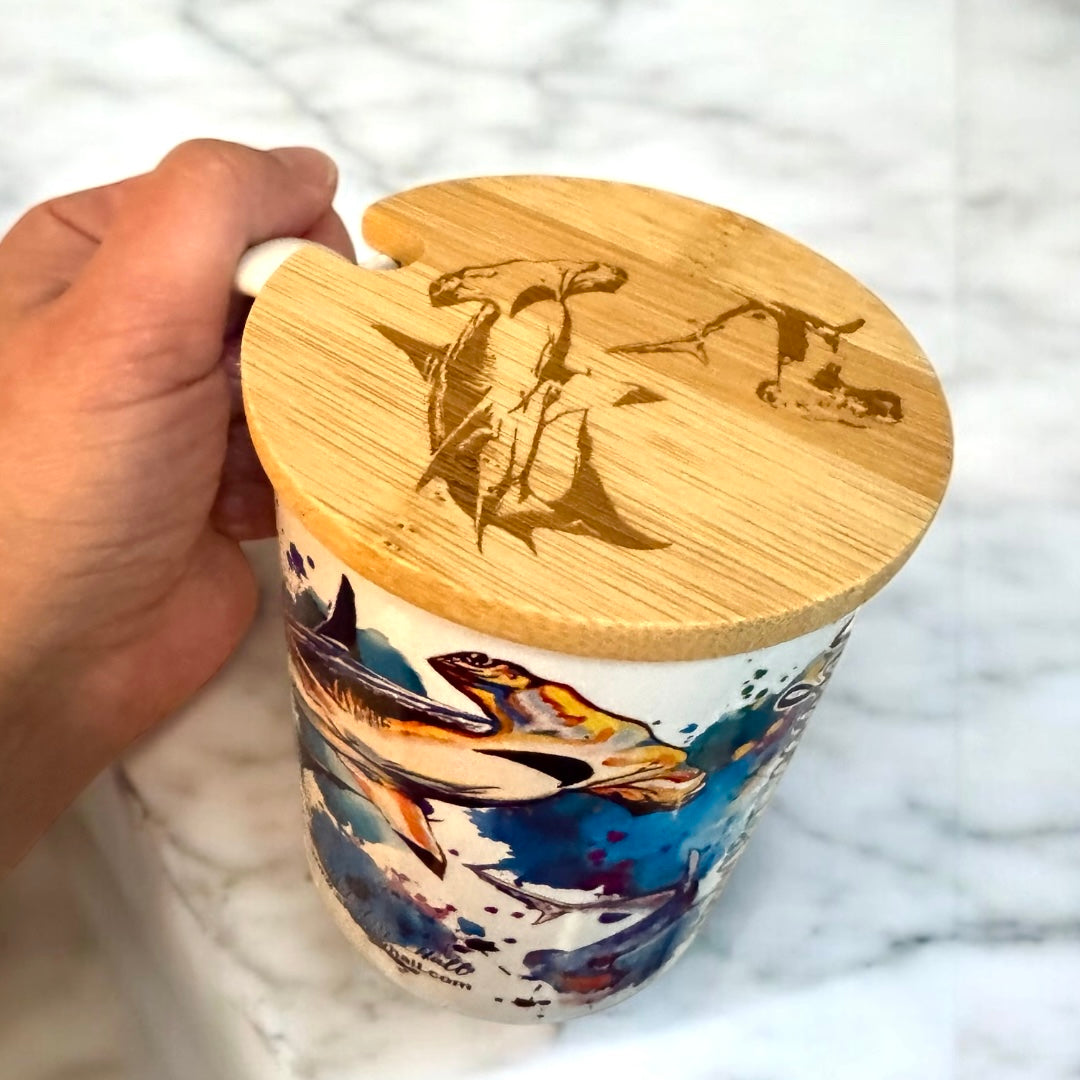 Coastal Animal Coffee Mugs