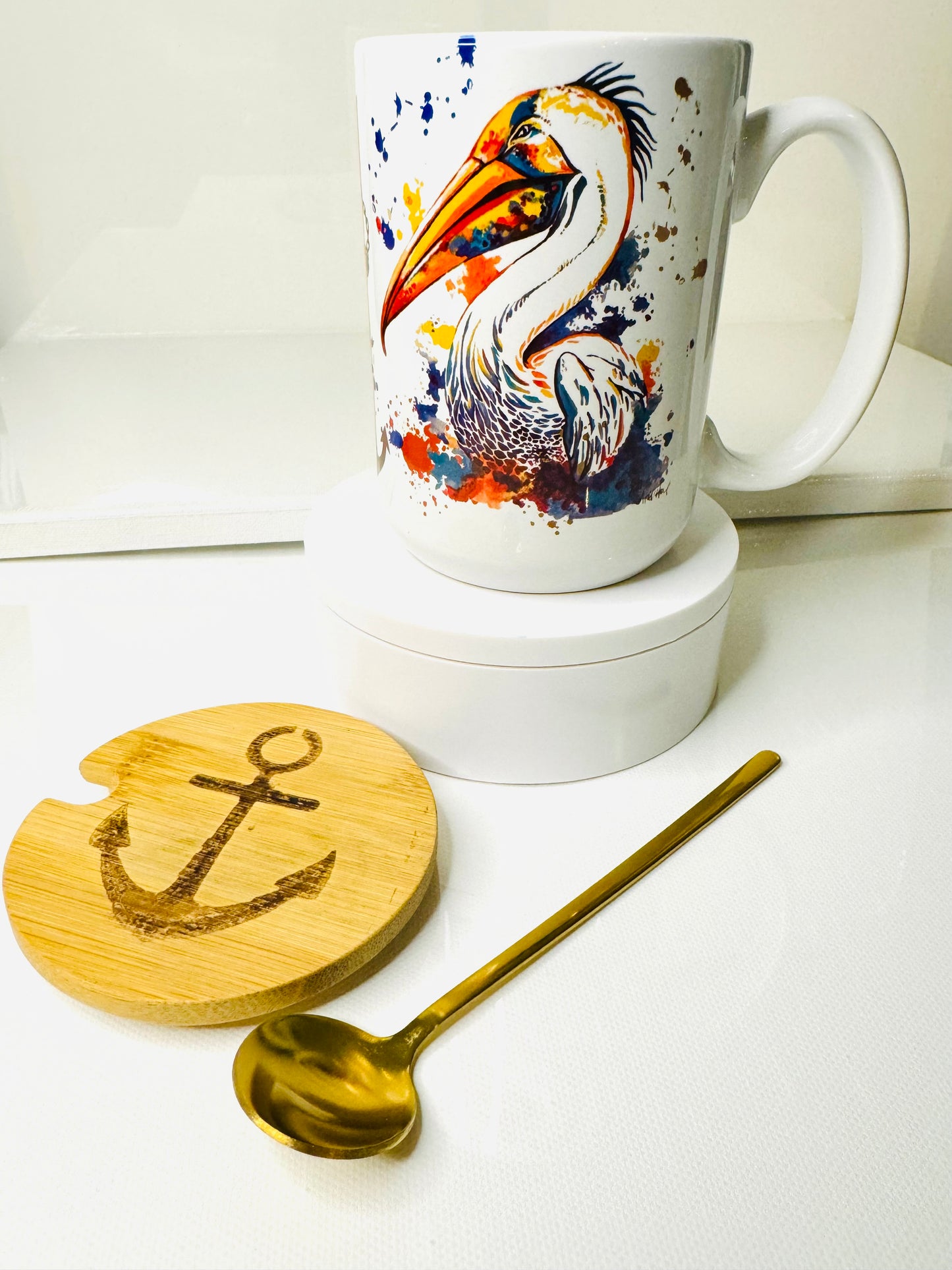 Coastal Animal Coffee Mugs