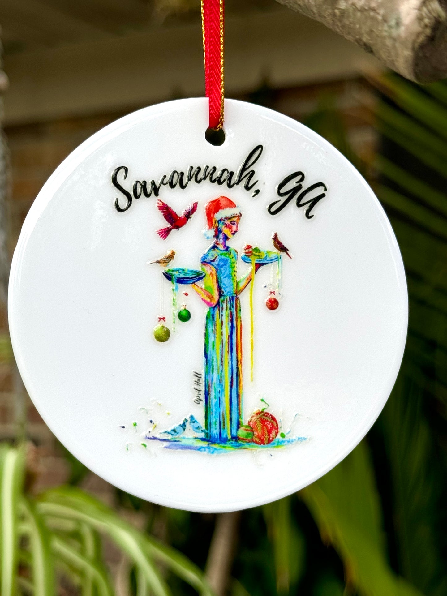 3in Ceramic Ornaments