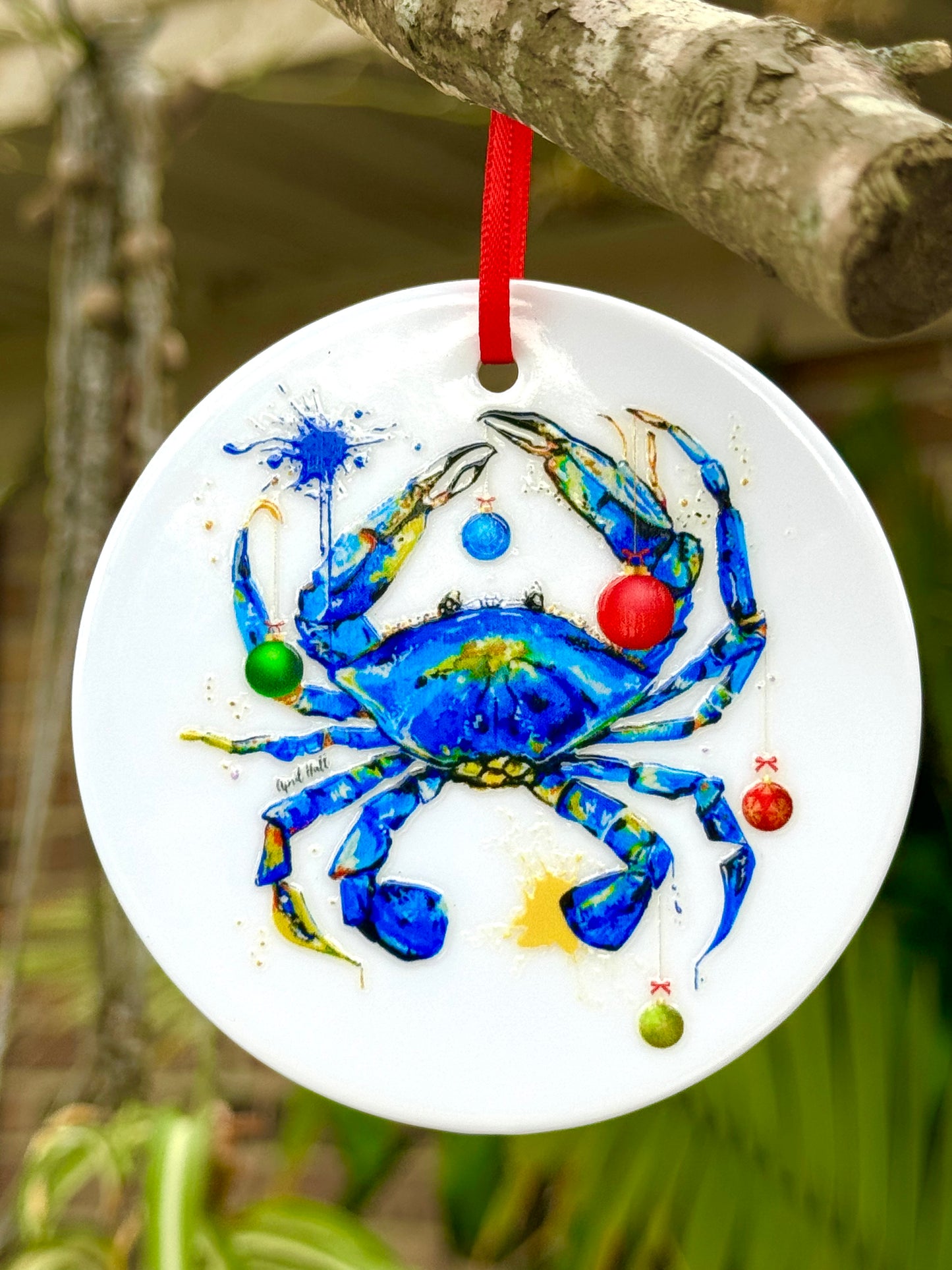 3in Ceramic Ornaments