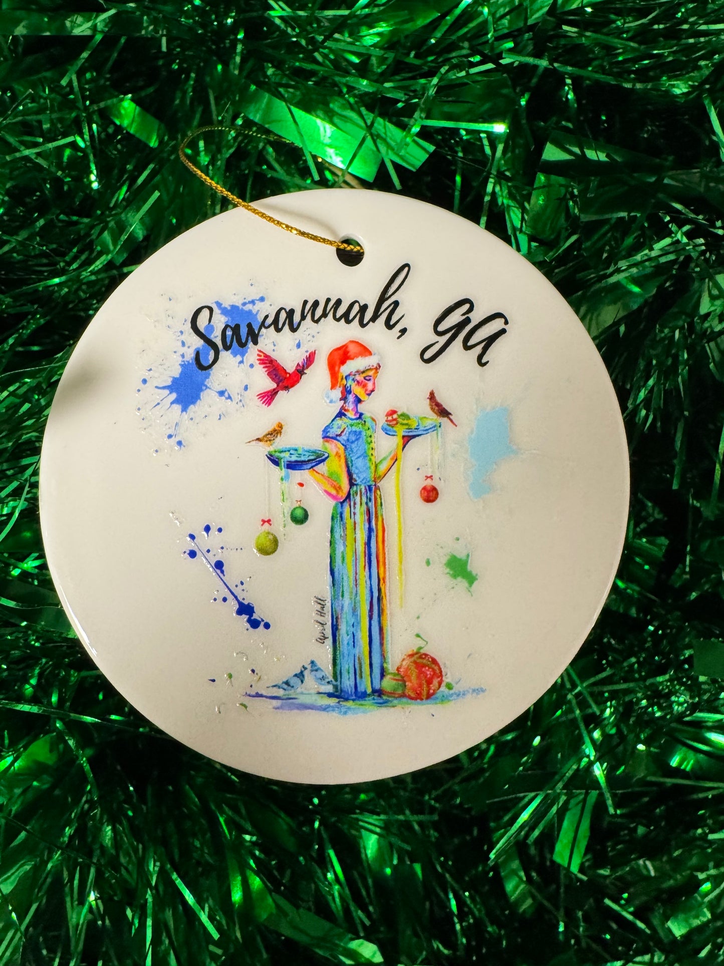3in Ceramic Ornaments