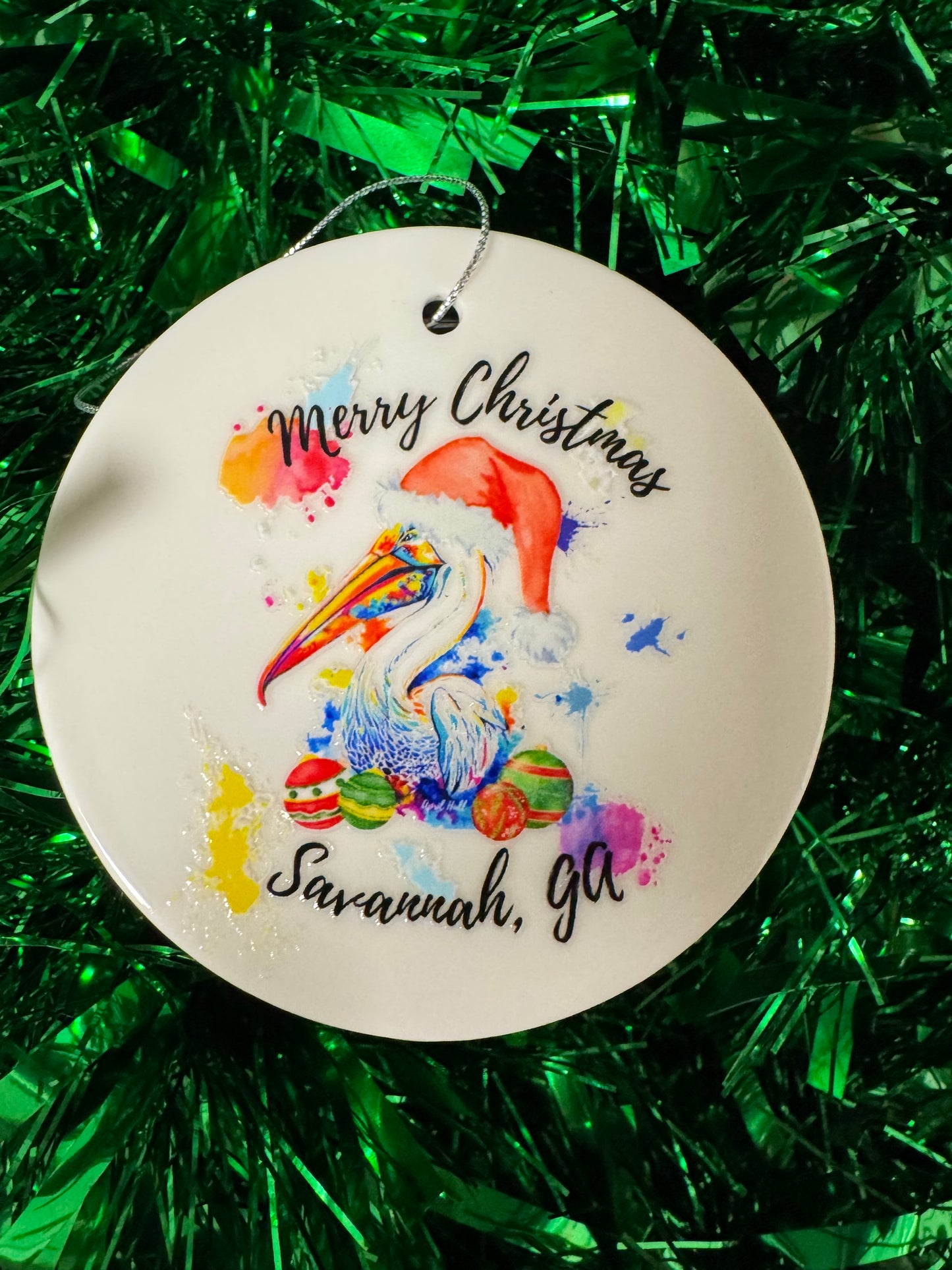 3in Ceramic Ornaments