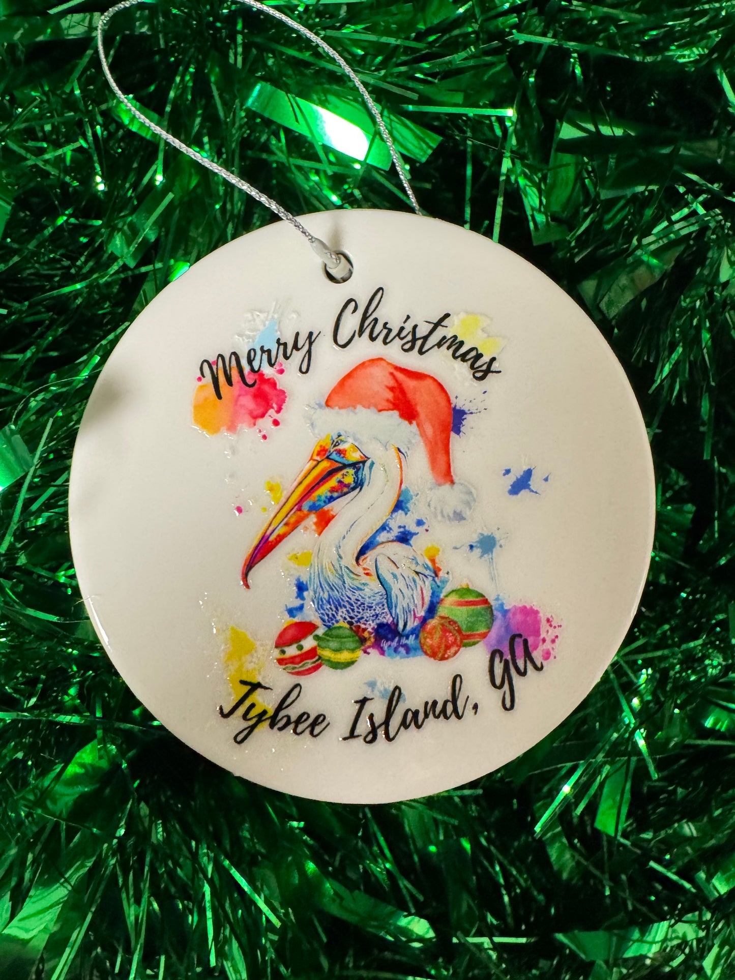 3in Ceramic Ornaments