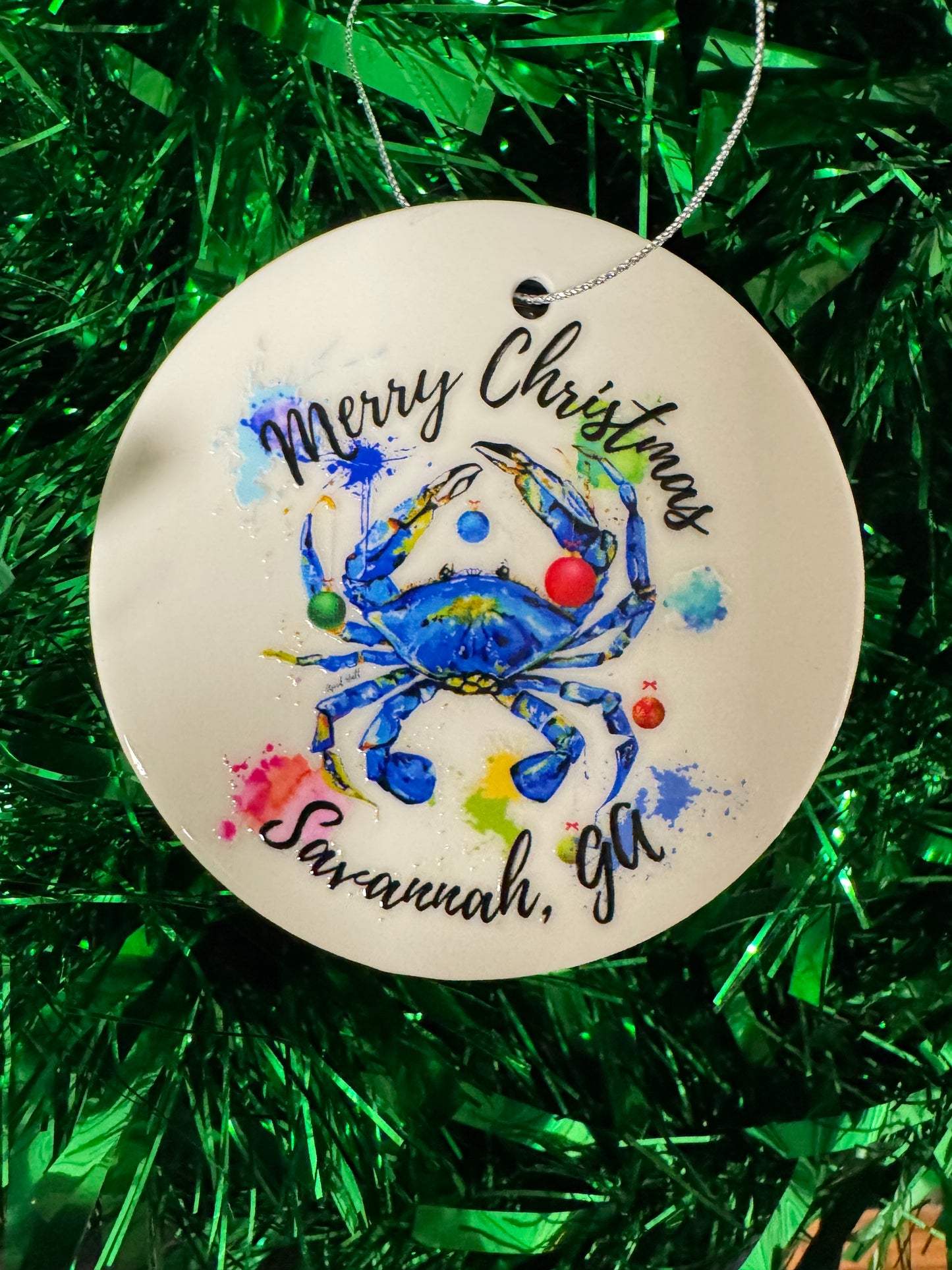 3in Ceramic Ornaments