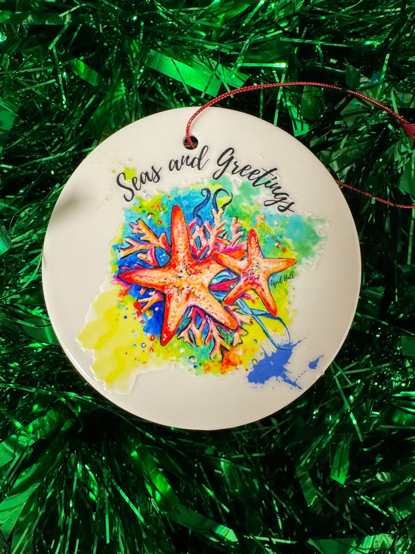 3in Ceramic Ornaments