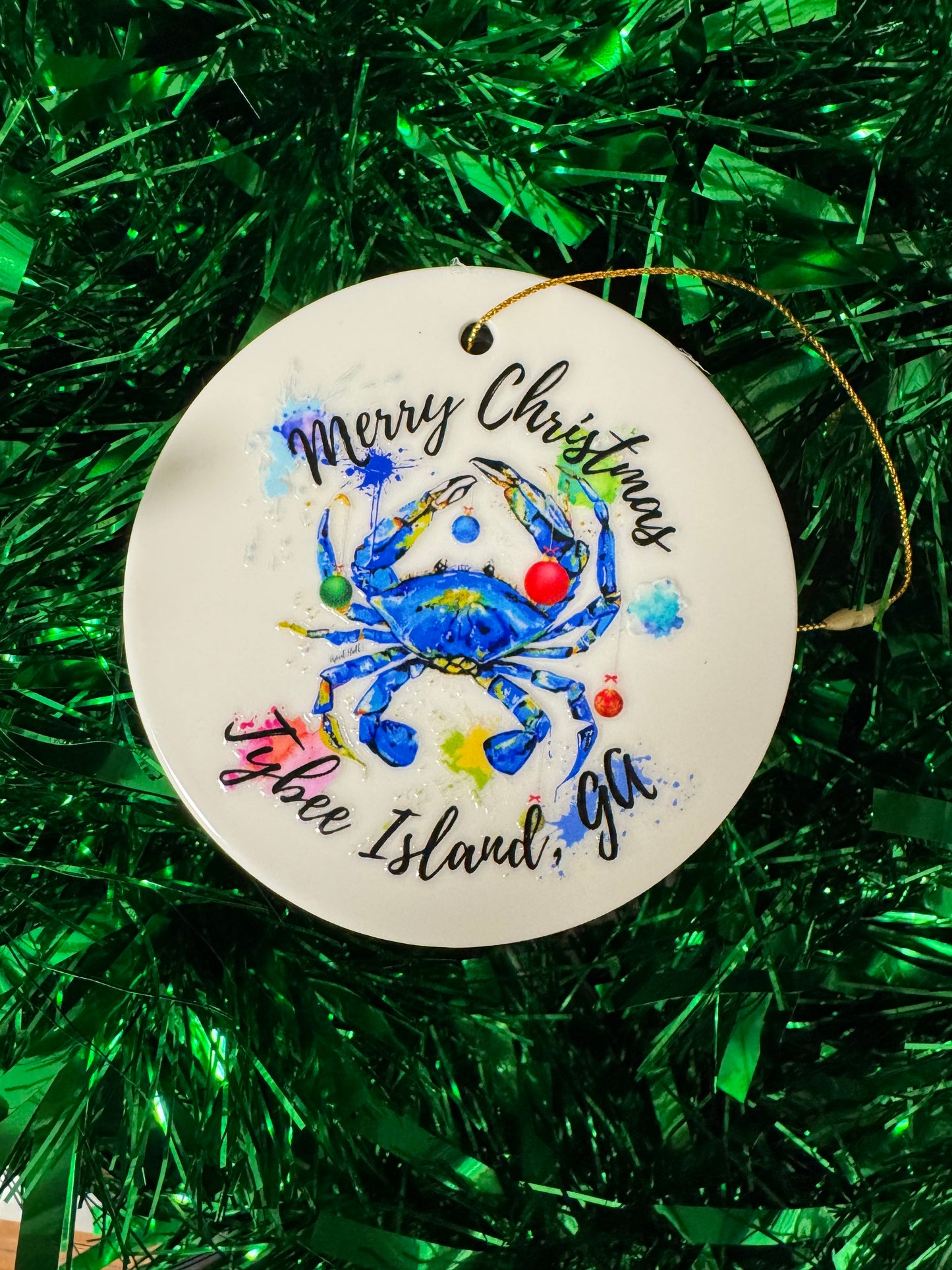 3in Ceramic Ornaments