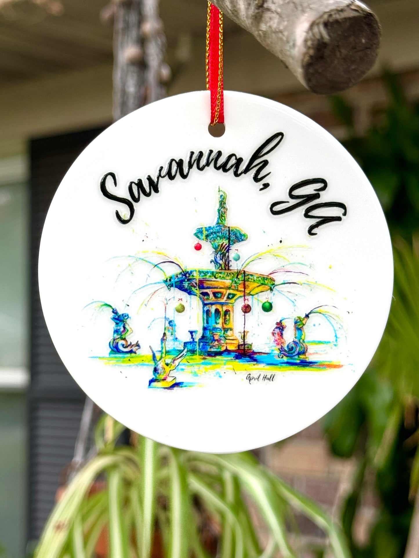 3in Ceramic Ornaments
