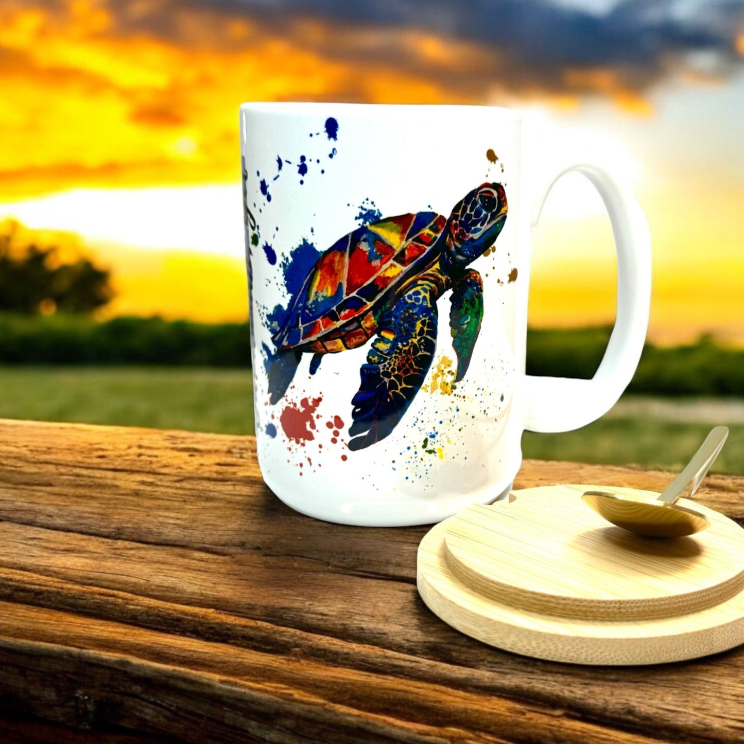 Coastal Animal Coffee Mugs