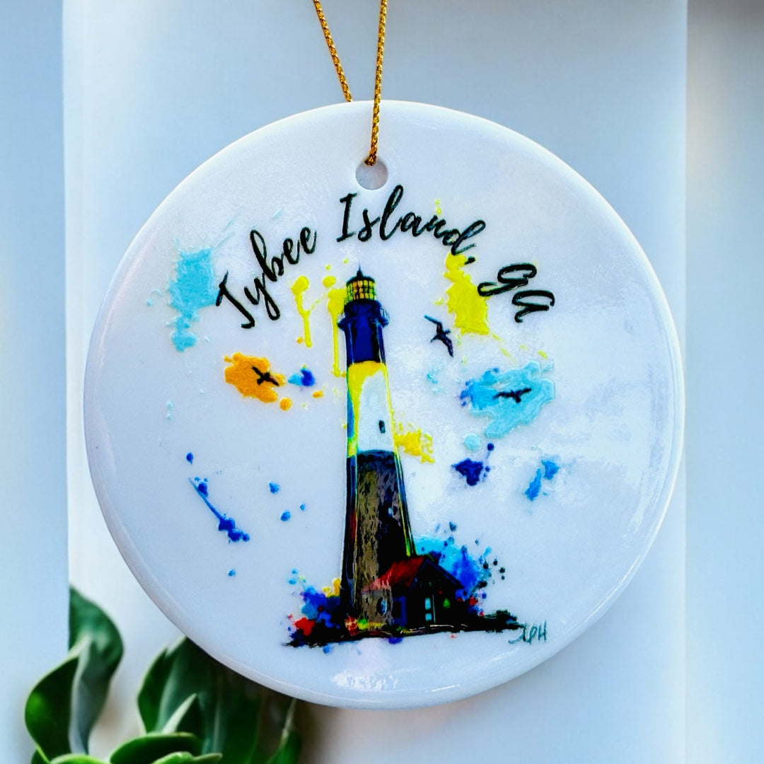 3in Ceramic Ornaments
