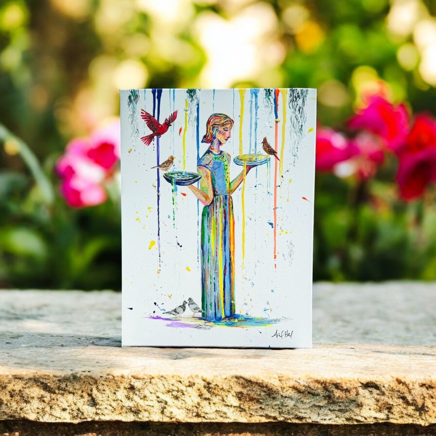 "Spirit of Savannah" - Bird Girl Collection: