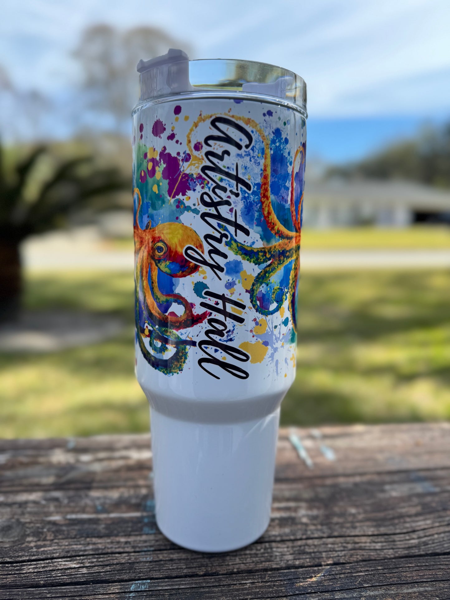 40oz Octopus Tumbler