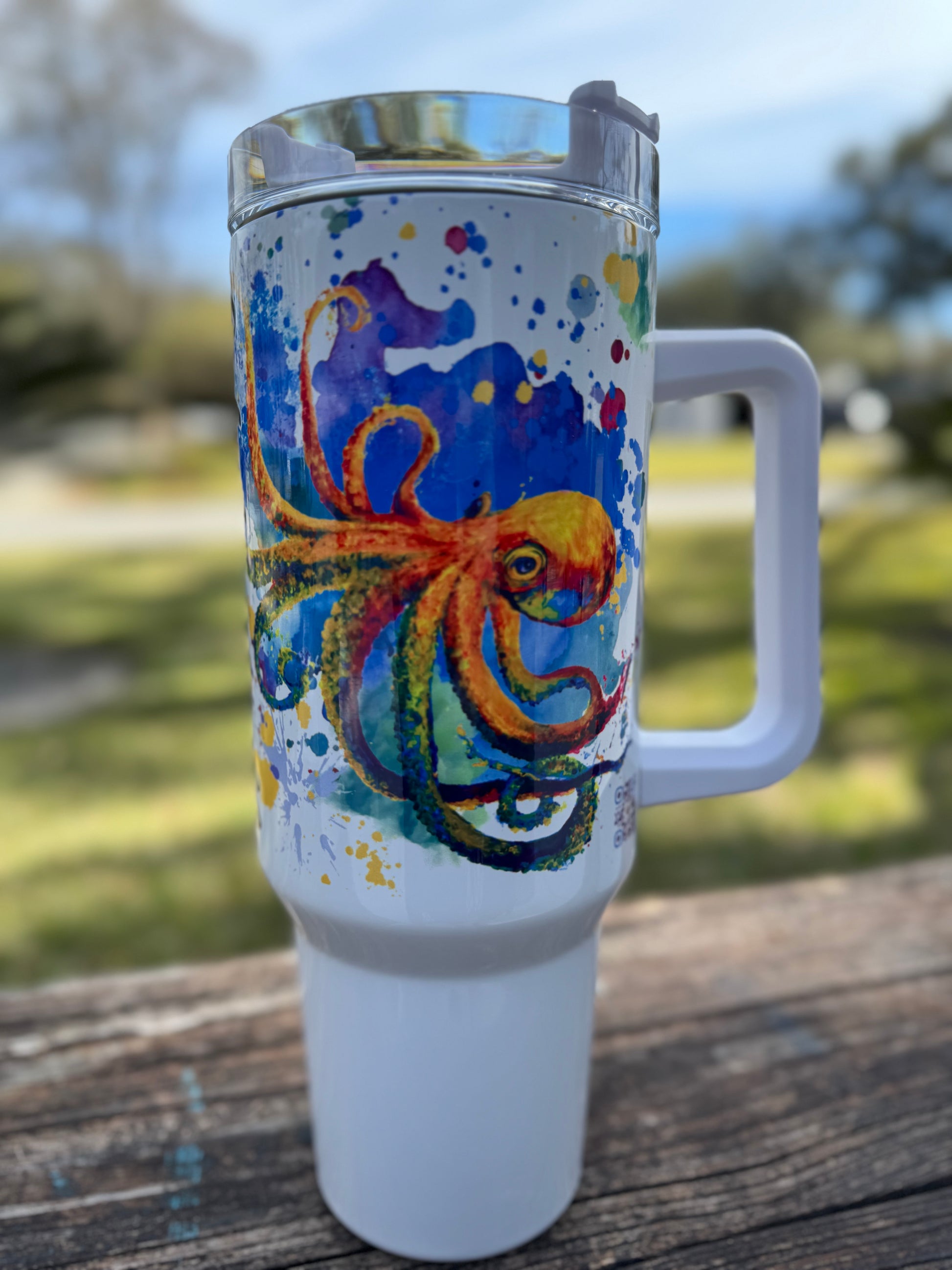 40oz Octopus Tumbler