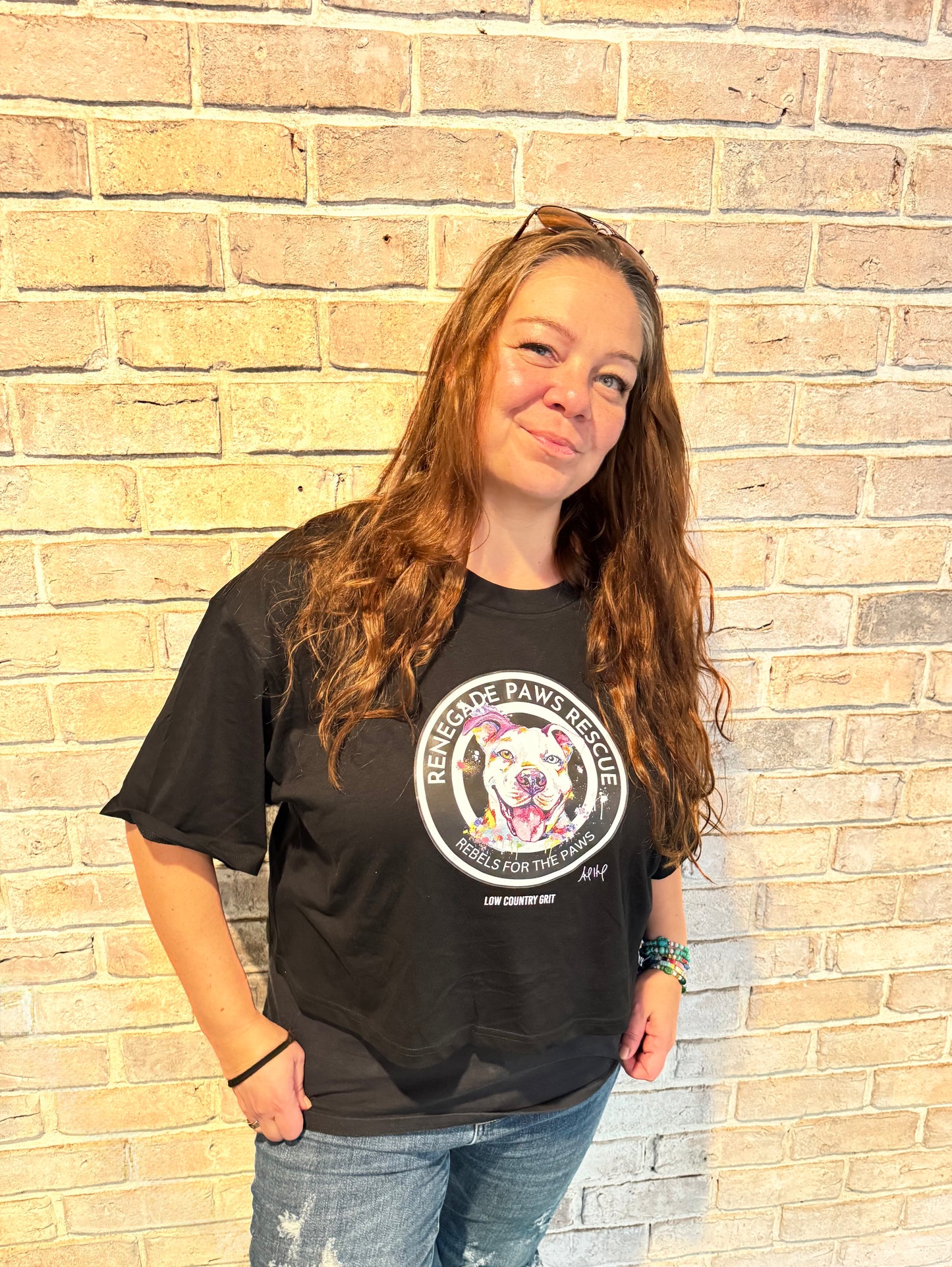 Artist wearing Cropped Tee