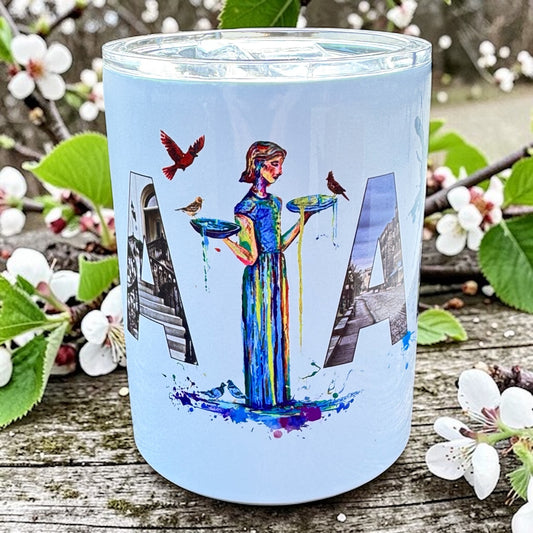 Bird Girl SAV 15oz Short Tumbler