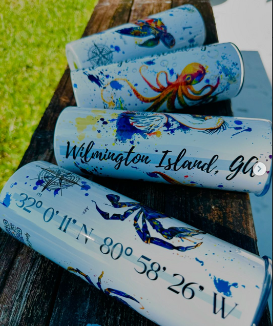 Coastal Original Artwork 20oz Tumblers