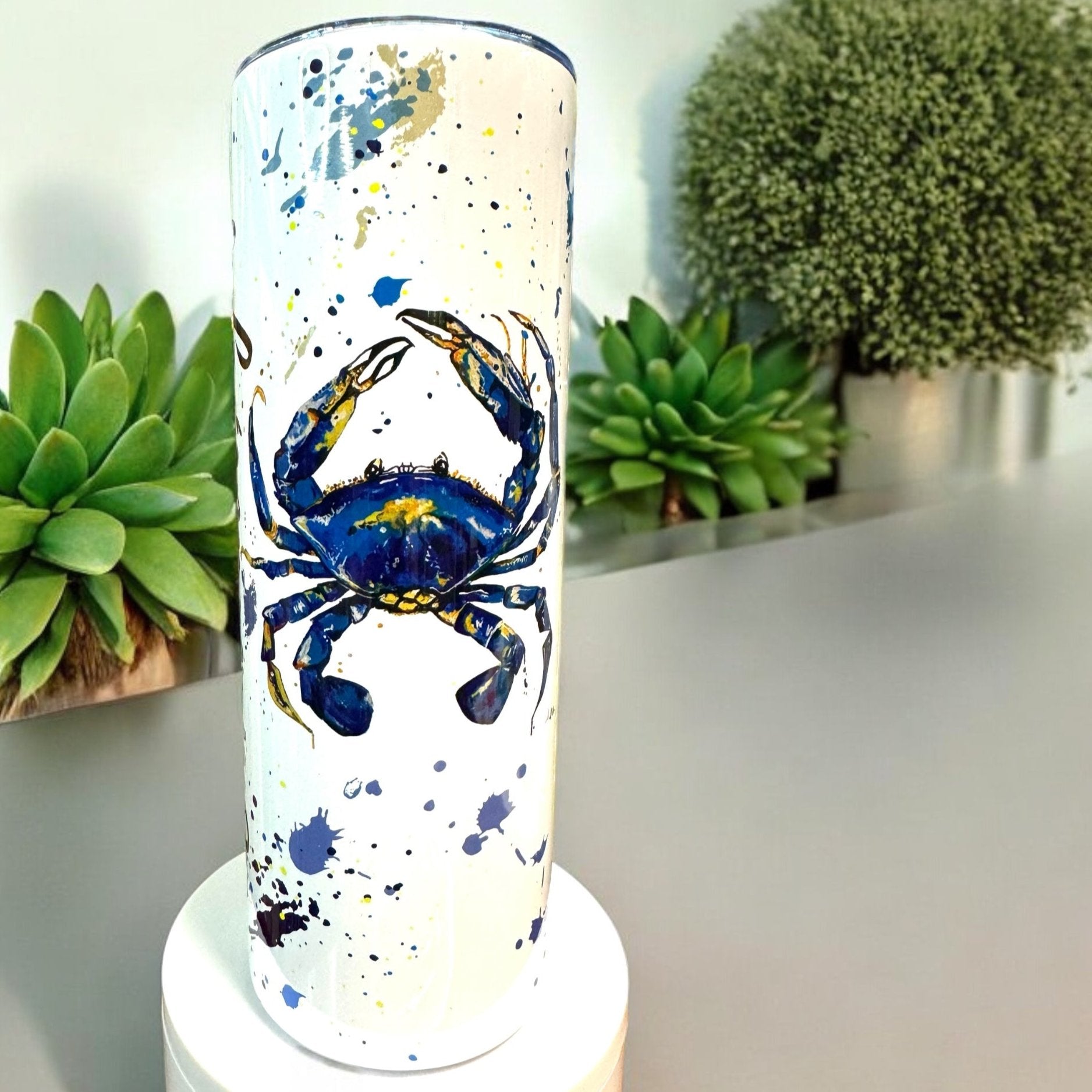 Coastal Original Artwork 20oz Tumblers / CRAB