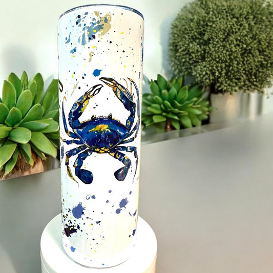 Coastal Original Artwork 20oz Tumblers / CRAB
