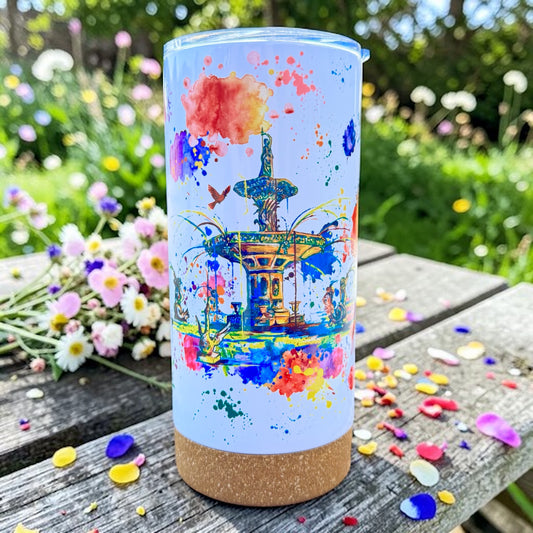 Forsyth Park Fountain 17oz Tumbler