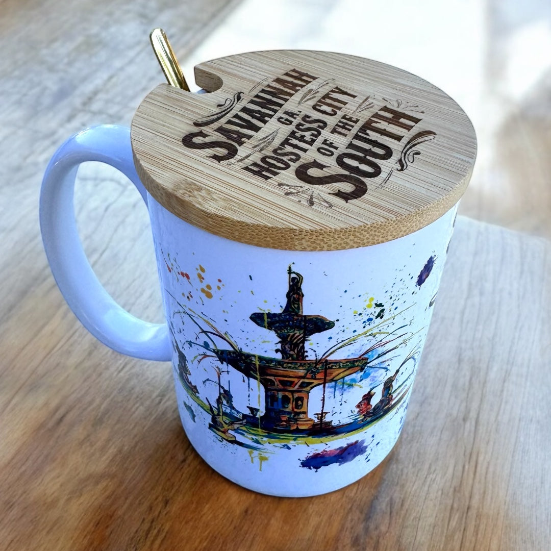 Forsyth Park Fountain Coffee Mug