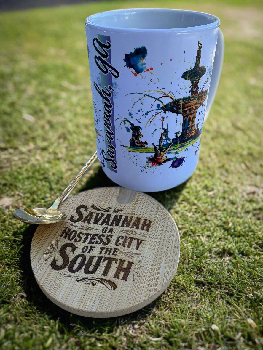 Forsyth Park Fountain Coffee Mug