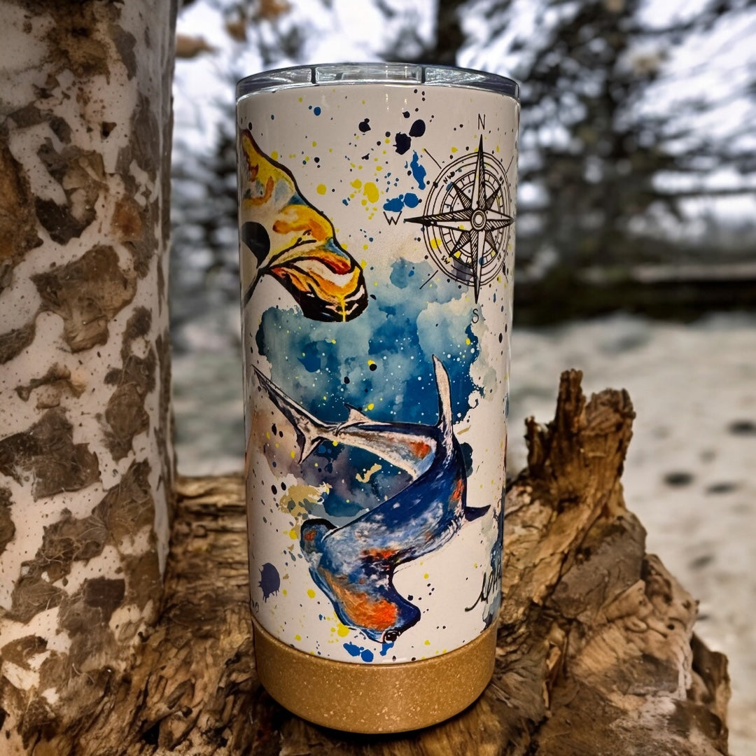 Hammerhead Shark 17oz Tumbler