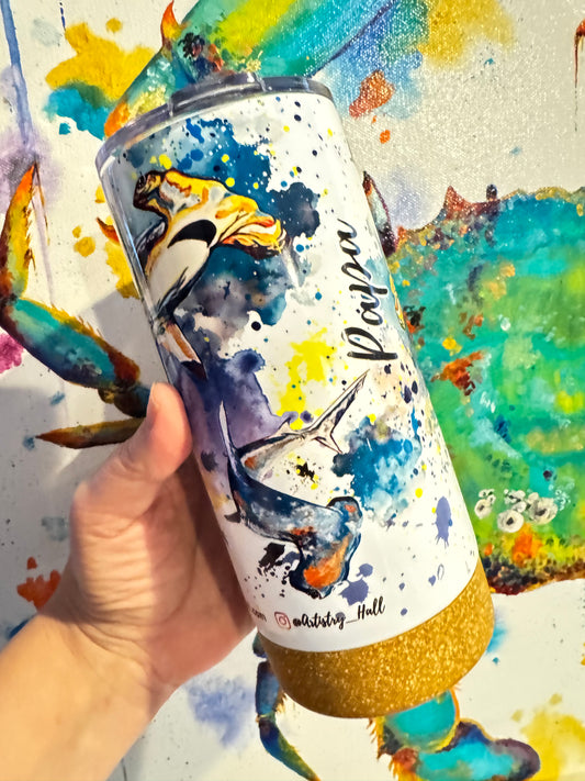 Blue Finn's 17oz Tumbler