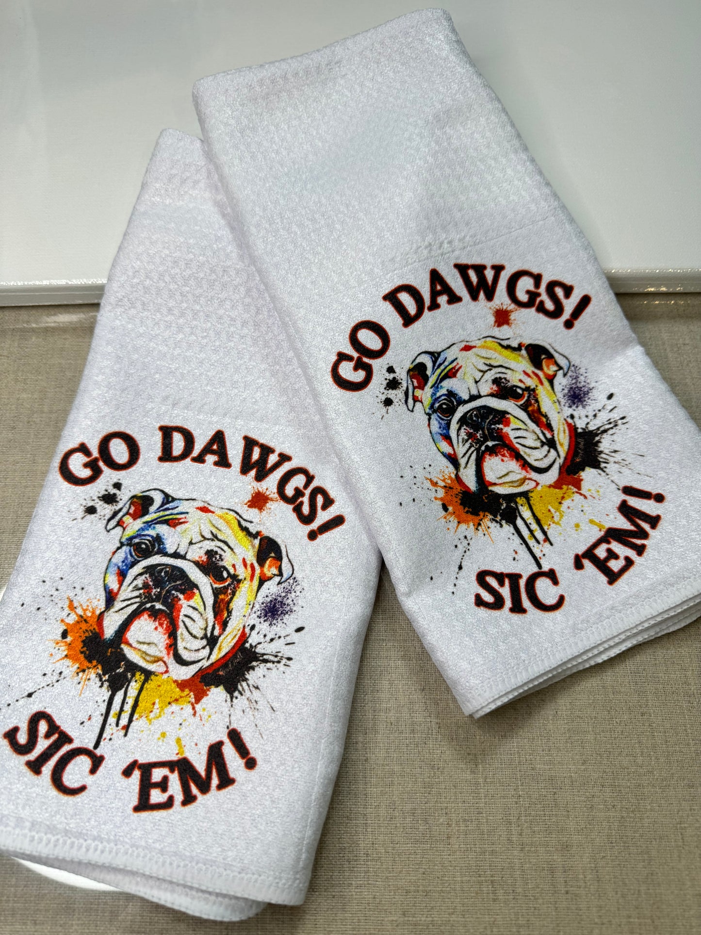 Dawg Tea Towel