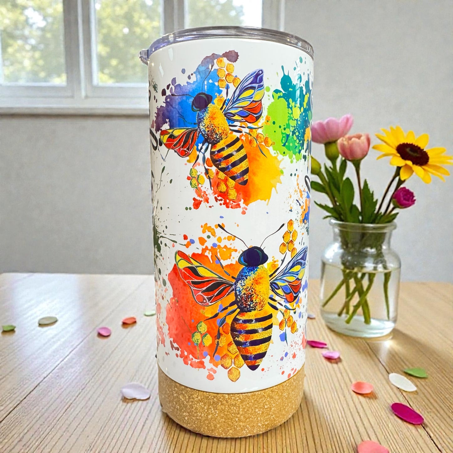 17oz. Bee Tumbler