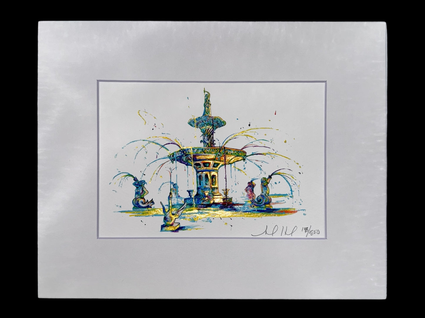 Forsyth Park Fountain Art Prints