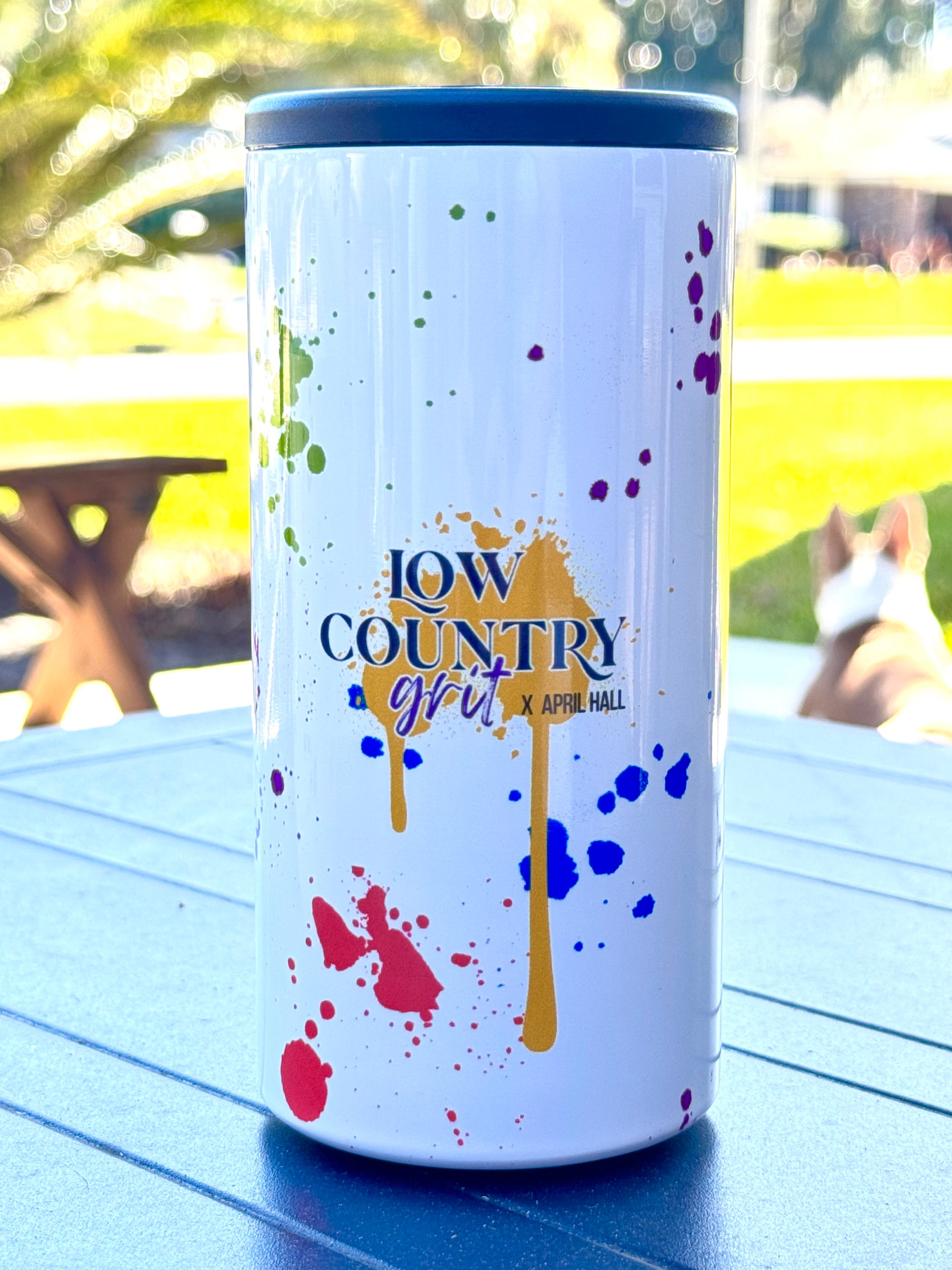 Renegade Paws Skinny Tall Koozie / Back