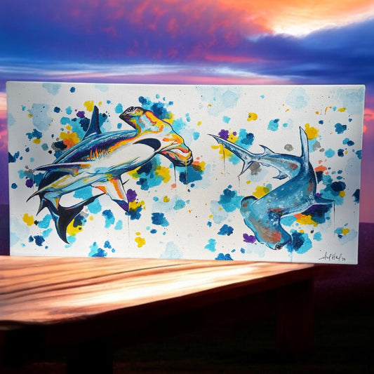"Blue Finn's" Original Painting