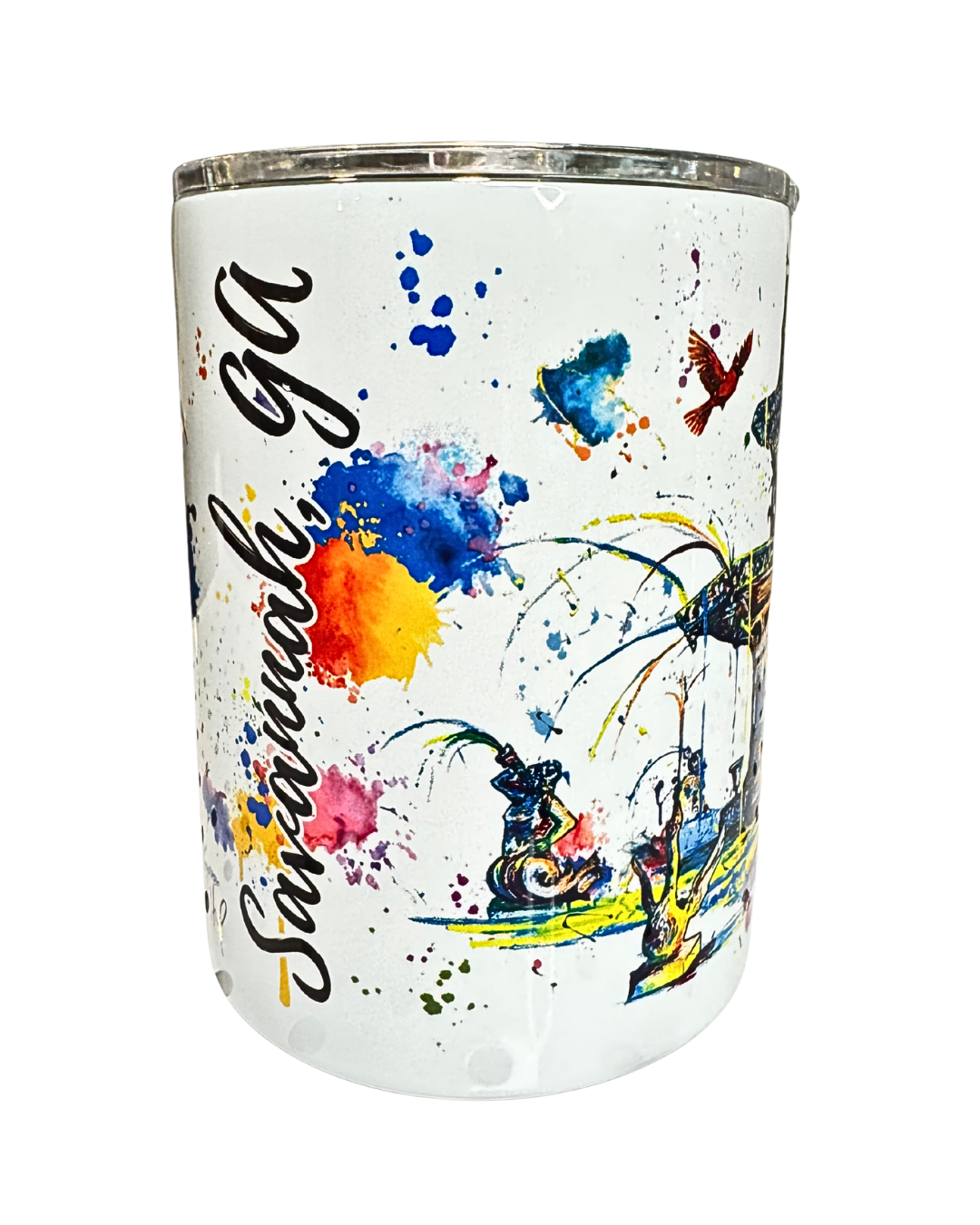 Savannah Ga Bird Girl & Forsyth Park Tumbler