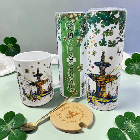 St. Patrick's Day 20oz Forsyth Park Tumbler