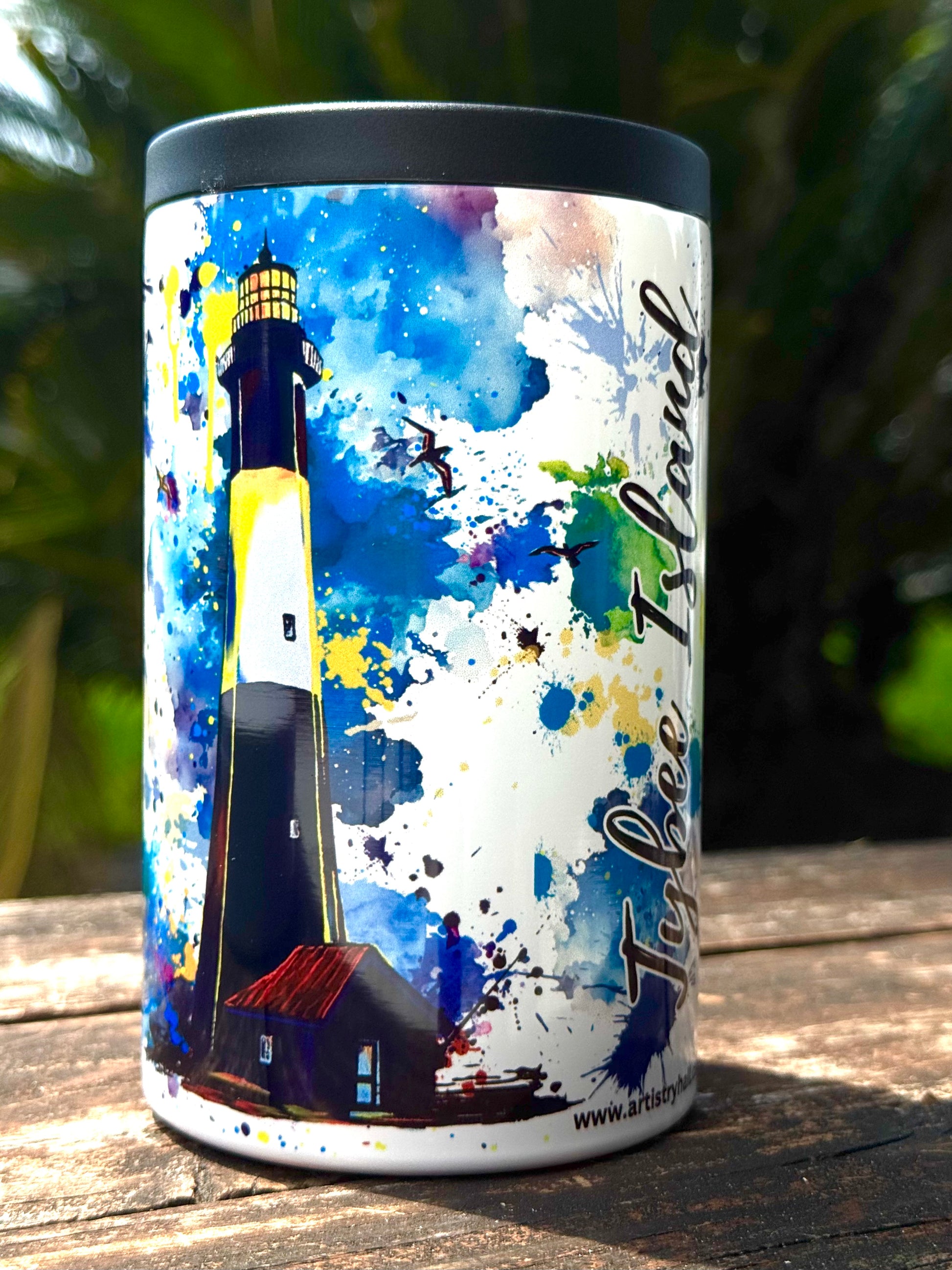 Tybee Island Lighthouse Can Koozie