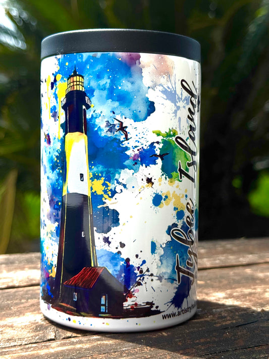 Tybee Island Lighthouse Can Koozie