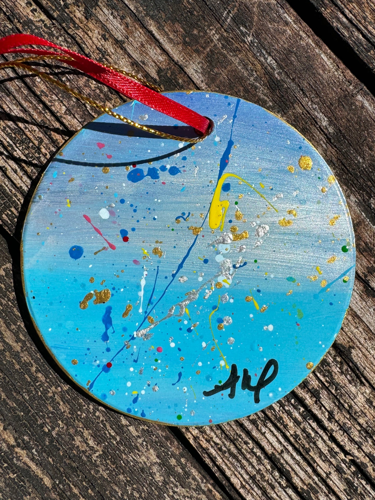 Mini Paintings as Ornaments